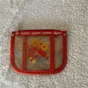 Burton clear wallet